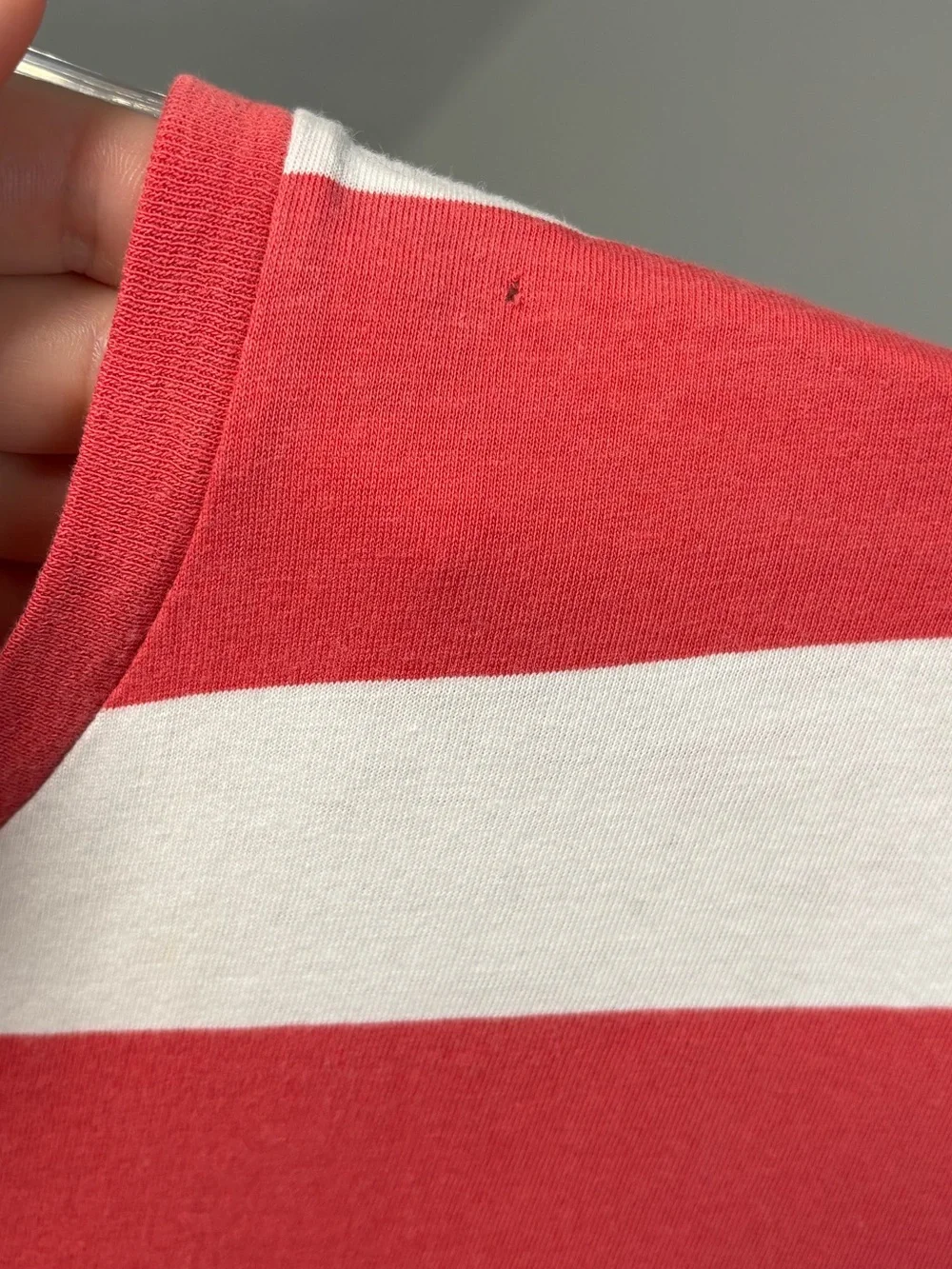 Polo Ralph Lauren striped colorblock pocket tee, size XL